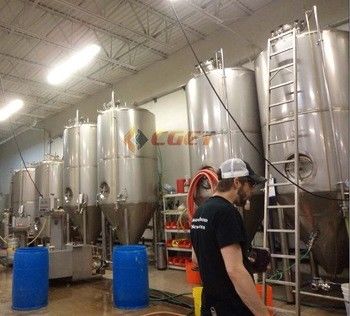 качество  SUS 304 Craft Beer Brewing Equipment 4 BBL Brewing System With ISO CE Certificated завод