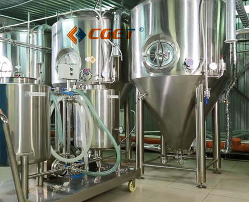 SUS 304 2000L пивоварня пивзавод оборудование для производства пива линия для пивоварения